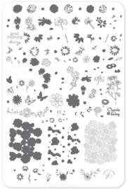 Clear Jelly Stamper - Big Stamping Plate - CJS_104 - I Dream of Daisies