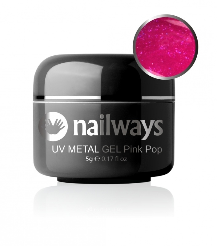 UV METALLIC GEL - Pink Pop