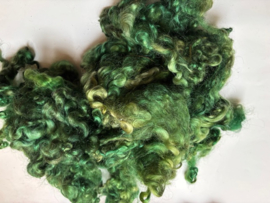 Gotland krullen, nummer 22 groen tinten per 15 gram
