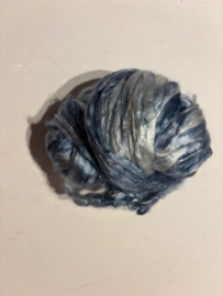 zijden lont, 3 gram, nummer 1 hemels blauw