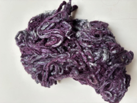 Zijde vermicelli, nummer 10 paars vleugje licht blauw, prijs per 5 gram