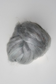 Vlas zilver grijs,  10 gram