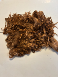 wensleydale krullen, nummer 19 bruin , 15 gram