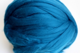 Merinowol (50 gram), petrol blauw, kleurcode 161, 20-21 micron