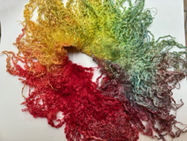 Wensleydale kraag,  regenboogtinten