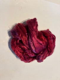 zijden lont, 3 gram, nummer 53, rosé fuchsia tinten