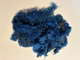 Gotland krullen blauw, nummer 14  per 15 gram
