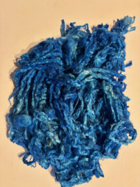 Zijde vermicelli, nummer 37 blauw, prijs per 5 gram