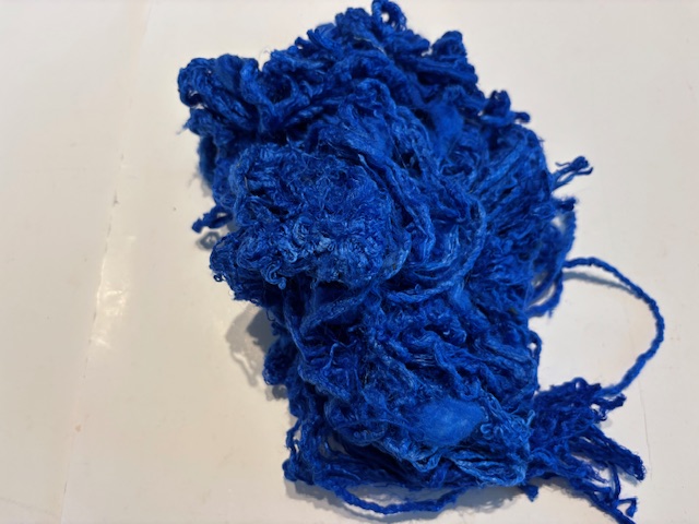 Zijde vermicelli, nummer 26 kobalt, prijs per 5 gram