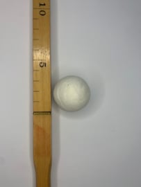 Stevige wattenbollen, 3,5cm doorsnee, per stuk
