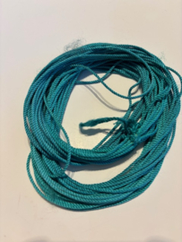 Splijtzijde draad per 12 meter, turquoise tinten, nummer 62