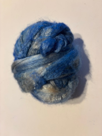 zijden lont, 3 gram, nummer 41 hemels blauw