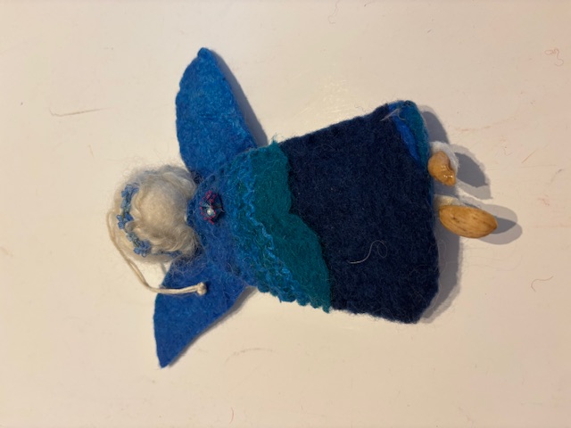 Vilten engel | Floortje 15 cm