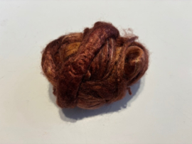 zijden lont, 3 gram, nummer 30 oranje bruin