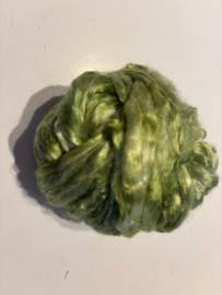 zijden lont, 3 gram, nummer 17 groen tinten