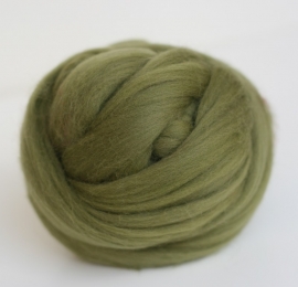 Merinowol (50 gram), olijf groen, kleurcode 149, 20-21 micron