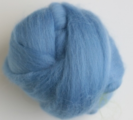 Merinowol (50 gram), helderblauw, kleurcode 111, 20-21 micron