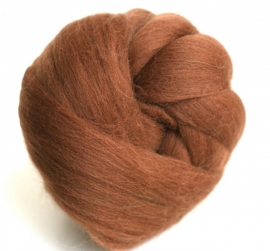 Merinowol (50 gram), helder bruin, kleurcode 117, 20-21 micron