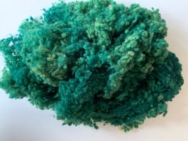 Wool nepps/ wolkogels merino, nummer 15 groen, 10 gram
