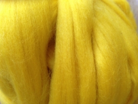 Merinowol (50 gram), neon geel, kleurcode 274, 24-25 micron