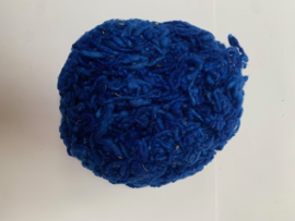 Wool nepps/ wolkogels merino assorti nummer 16 konings blauw  ,10 gram