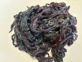Zijde vermicelli, nummer 47 aubergine turquoise tinten, prijs per 5 gram