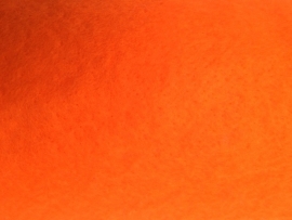 Naaldvlies 19,5 micron, oranje kleur 37, 120 cm breed per meter