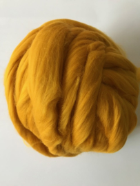 Merinowol (50 gram), zonnegeel, kleurcode 105, 20-21 micron