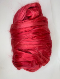 Moerbei zijdenlont, rosé rood 10 gram