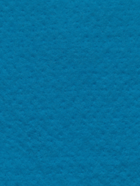 Naaldvlies 19,5 micron, donker turquoise kleur 65, 120 cm breed per 50 cm