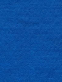 Naaldvlies 19,5 micron, konings blauw kleur 71, 120 cm breed per meter