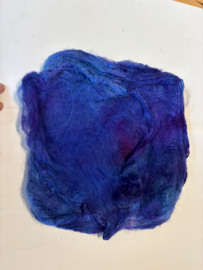 Hankies moerbei zijde per 5 gram, paars tinten, nummer 25