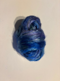 zijden lont, 3 gram, nummer 45 blauw paars