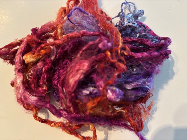 Zijde vermicelli, nummer 7 multi, prijs per 5 gram