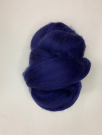 Merinowol (50 gram), blauw, kleurcode 346 extra fijn, 18,5 micron