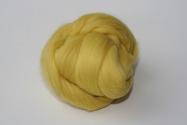 Merinowol (50 gram), citroen geel, kleurcode 139, 20-21 micron