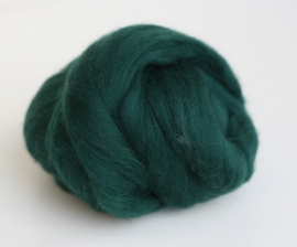 Merinowol (50 gram), dennen groen, kleurcode 138, 20-21 micron