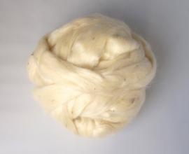 Mohair, ecru