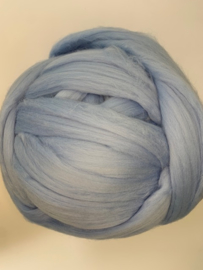 Merinowol (50 gram), hemelsblauw, kleurcode 357 extra fijn, 18,5 micron