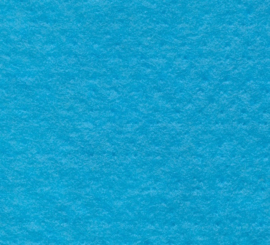 Naaldvlies 19,5 micron, turquoise kleur 59, 120 cm breed per 100 cm