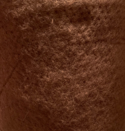 Naaldvlies 19,5 micron, cappuccino 24, 112 cm breed per100 cm