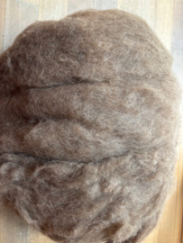 Kameelhaar in vlies per 50 gram