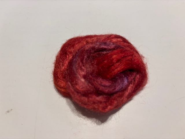 zijden lont, 3 gram, nummer 22 rood