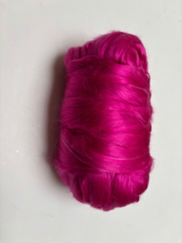 Moerbei zijdenlont, fel rosé 10 gram