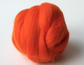 Merinowol (50 gram), oranje, kleurcode 240, 24-25 micron