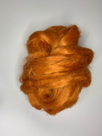 Vlas zacht oranje,10 gram
