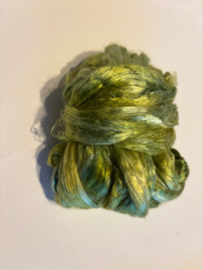 zijden lont, 3 gram, nummer 54 groen