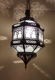 marokkaanse lamp Doha wit