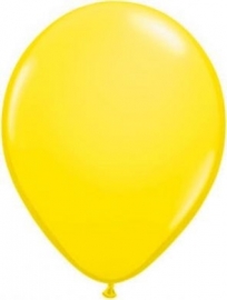 standaard ballonnen geel per 10 stuks