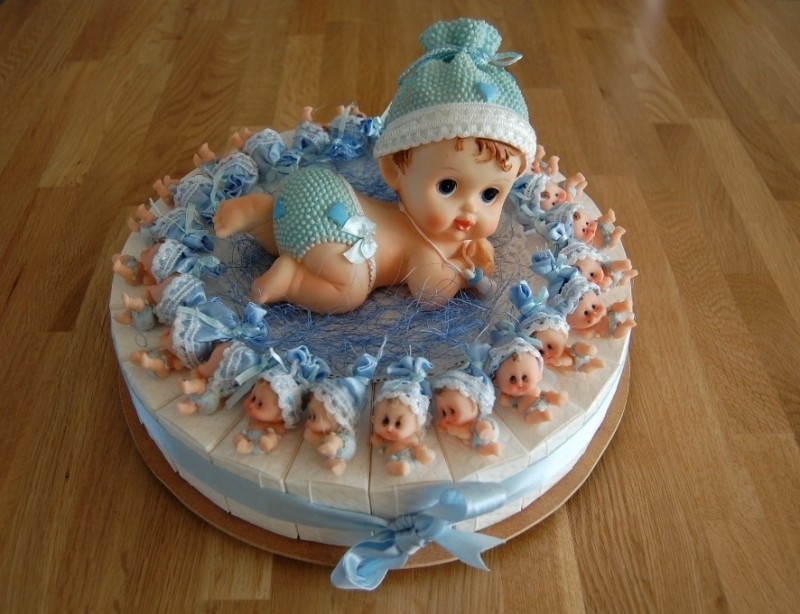 Super baby hoedje jongen of meisje taart | bedankjes taarten ZR-16
